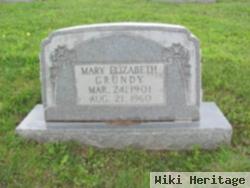 Mary Elizabeth Grundy