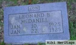 Leonard Burnett Mcdaniel