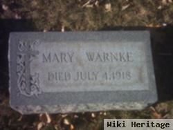 Mary Weibel Warnke