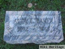 Alta Lavisa Hamilton Baker