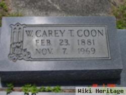 W Carey T Coon