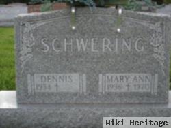 Mary Ann Buening Schwering