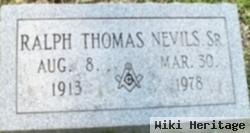 Ralph Thomas Nevils, Sr