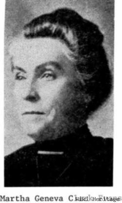 Martha Geneva Clark Evans