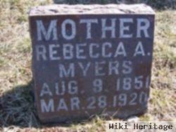 Rebecca A Mcdaniel Myers