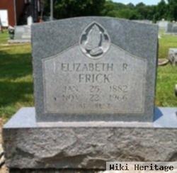 Elizabeth Ruth Brawley Frick