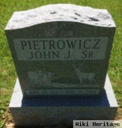 John J Pietrowicz, Sr