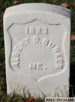 Pvt Albert D. Bunker