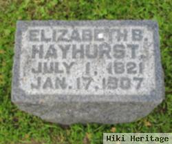 Elizabeth B Baldy Hayhurst