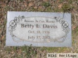 Betty L Davis