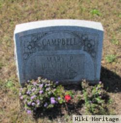 Mary P Campbell