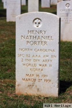 Sfc Henry Nathaniel Porter