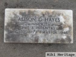 Alison G "al" Hayes