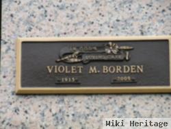 Violet M Borden