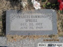 Frances Lucille Hammons Spruill