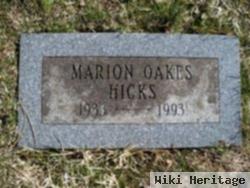 Marion Oakes Hicks