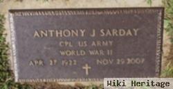 Anthony J Sarday