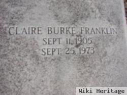 Claire Burke Franklin