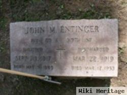 John M. Entinger