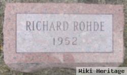 Richard Rohde