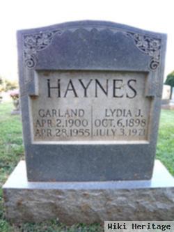 Lydia Jane Mcmillian Haynes