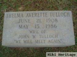 Thelma Averette Tulloch