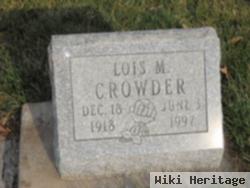 Lois M Crowder