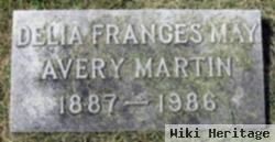 Delia Frances May Avery Martin