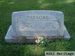 Cyrus Haymond Parsons, Sr