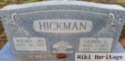 Wilma Jo Buckner Hickman