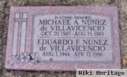 Michael A Nunez De Villavicencio