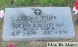 Sgt John F. Reiser