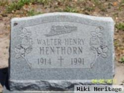 Walter Henry Henthorn