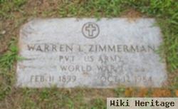 Warren L Zimmerman