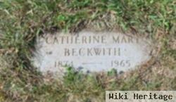 Catherine Mary Beckwith