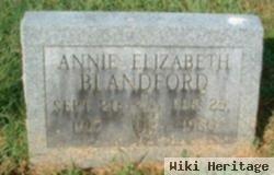 Annie Elizabeth Blandford