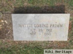 Mattie Lorine Mayse Primm