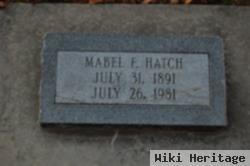 Mabel Fletcher Hatch