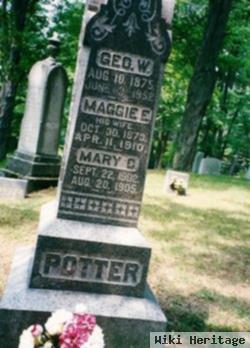 Margaret E. "maggie" Lewis Potter