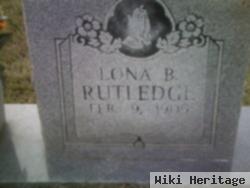 Lona Buchanan Rutledge