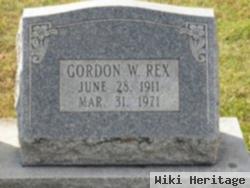 Gordon W Rex