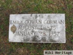 Emily Rebecca Gowan Gorman