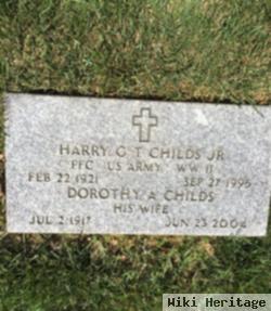 Pfc Harry G T Childs, Jr