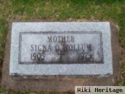 Signa O. Wollum