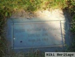 George Mathew Harshman