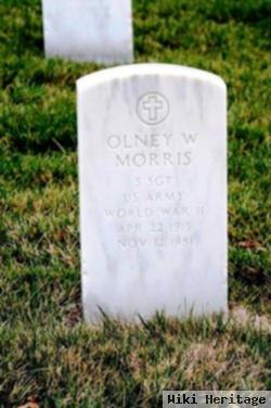 Olney W Morris