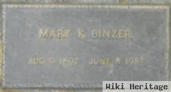 Mary K Binzer