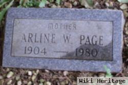 Arline Wilma Lancaster Page