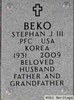 Stephan J Beko, Iii