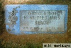 Helen Mildred "mildred" Irvin Beach